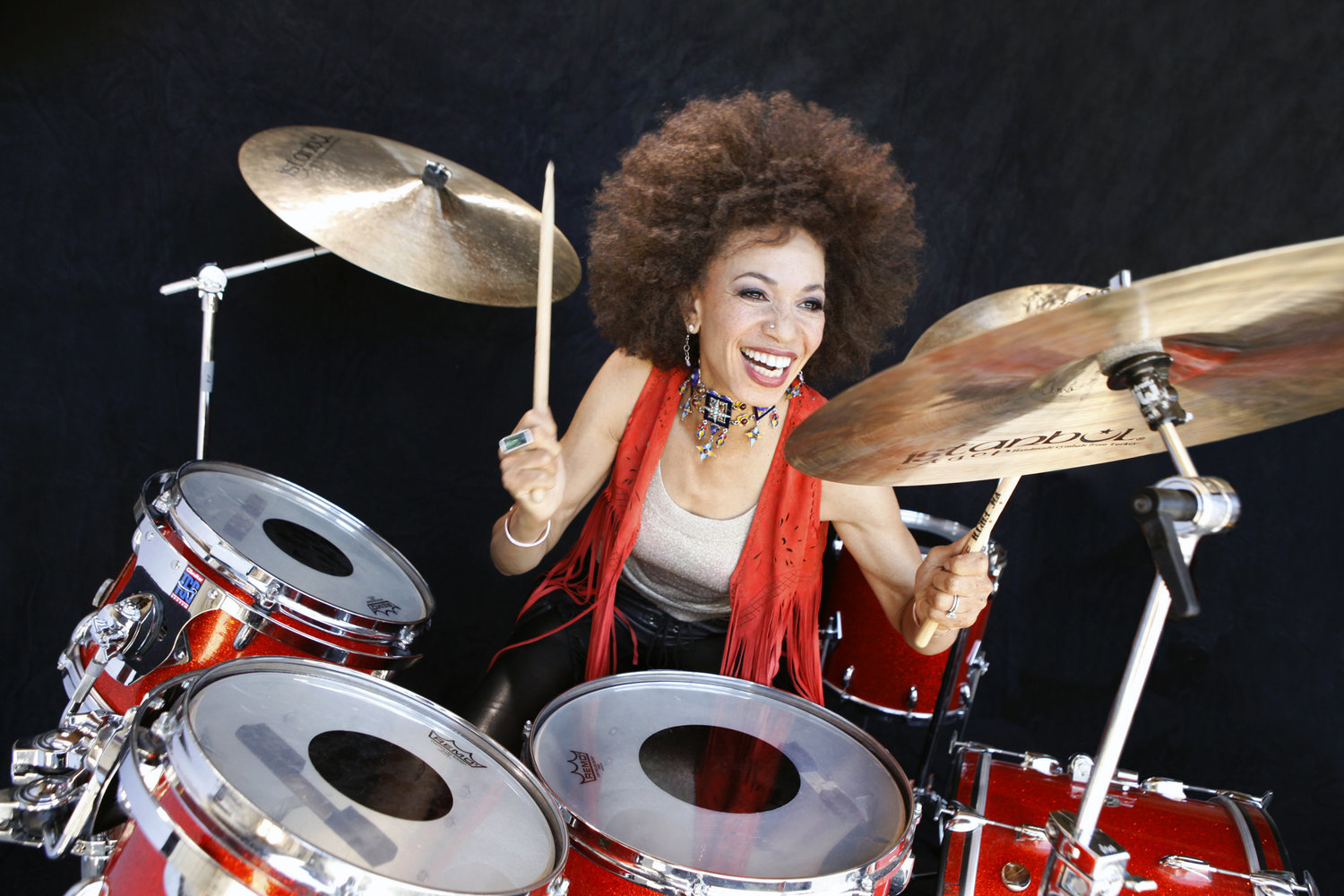 Santana #71. Cindy Blackman-Santana (ds) Unknown Date