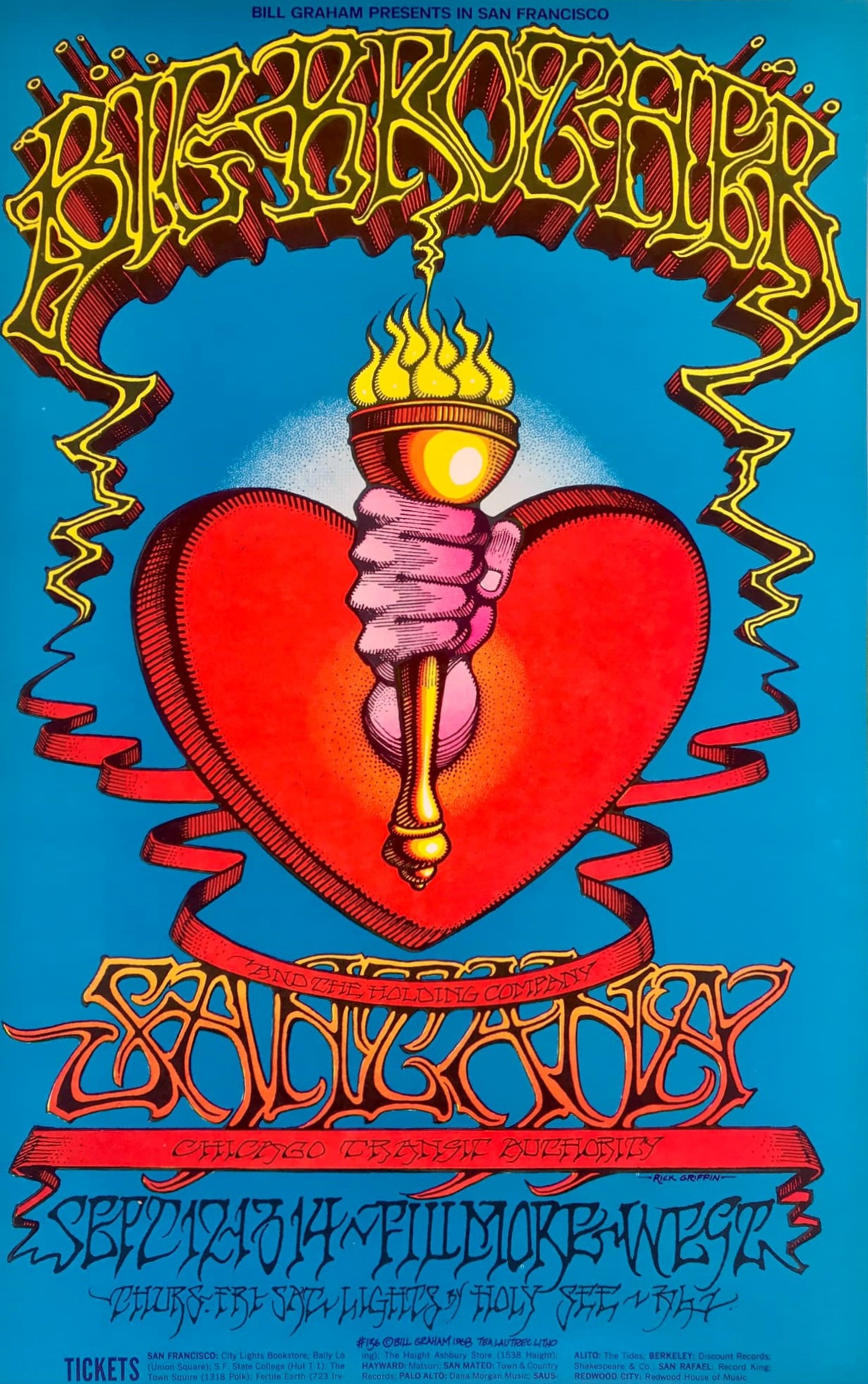 Poster BG 136 © Rick Griffin