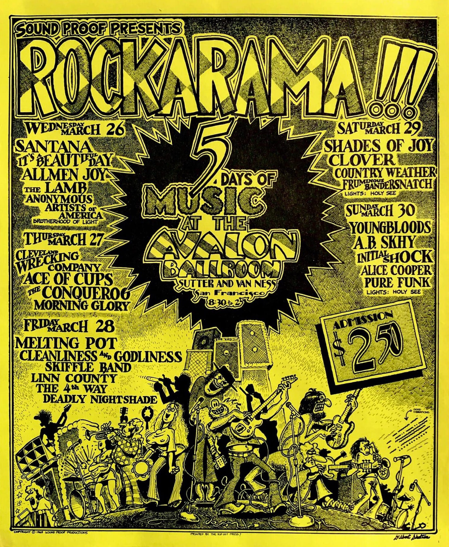 Poster © Gilbert Shelton
