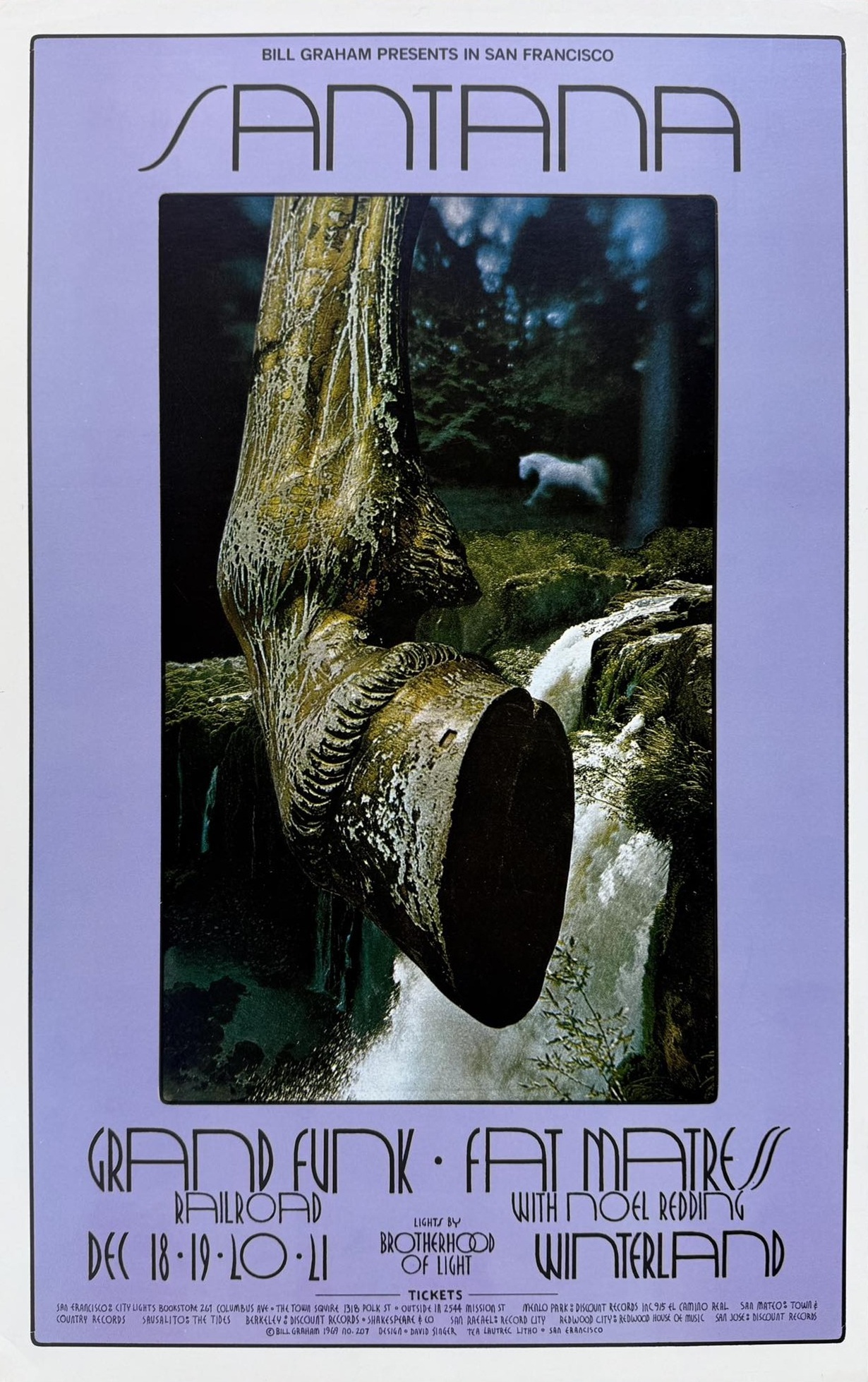 Poster BG 207 © David Singer (lavender)