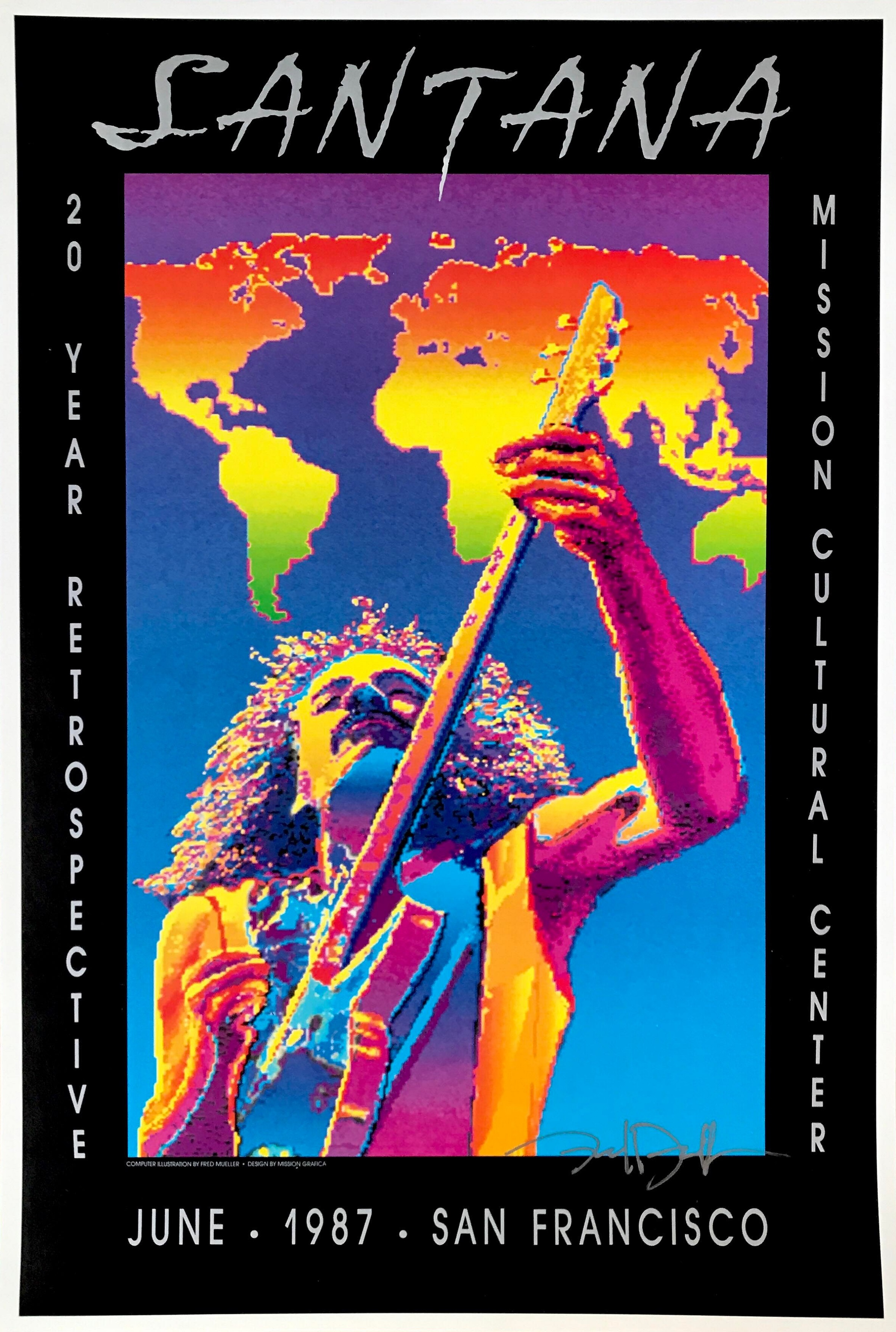 Poster © Fred Mueller/Mission Grafica