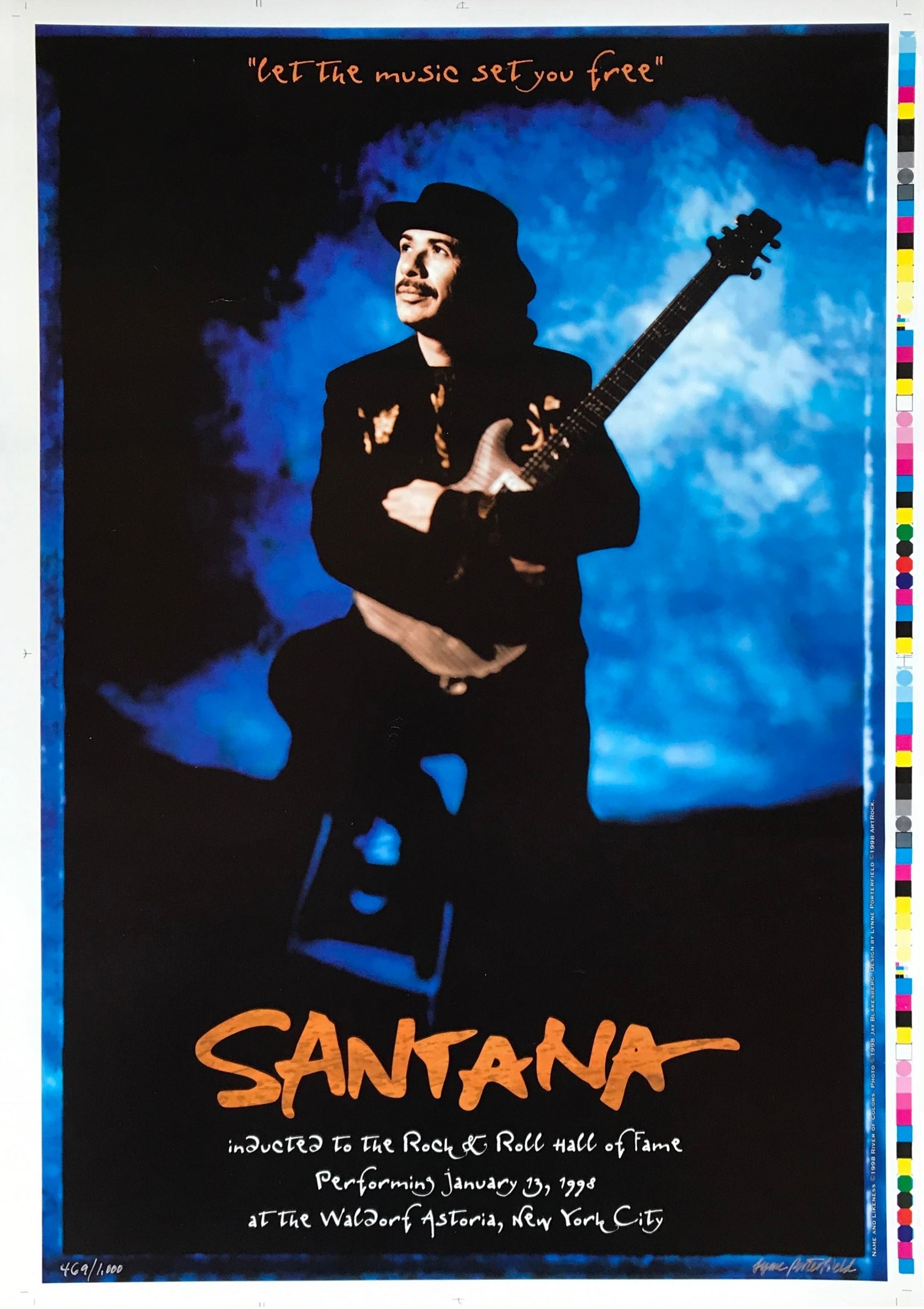 Poster Proof © Lynne Porterfield and Jay Blakesberg (photo)